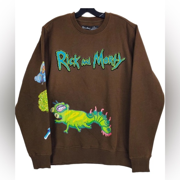 Brown mens Sweatshirt size M - Picture 1 of 5